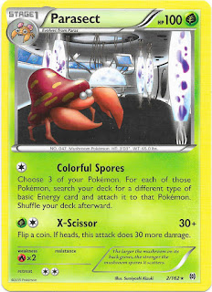 Parasect BREAKthrough Pokemon Card