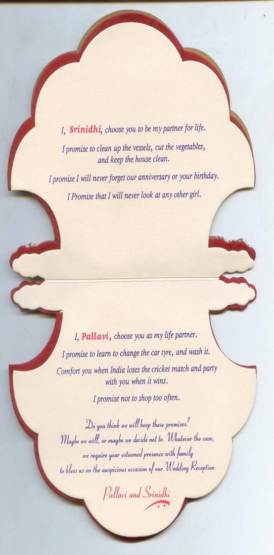 Wedding Invitation Card FUNNY Tweet 