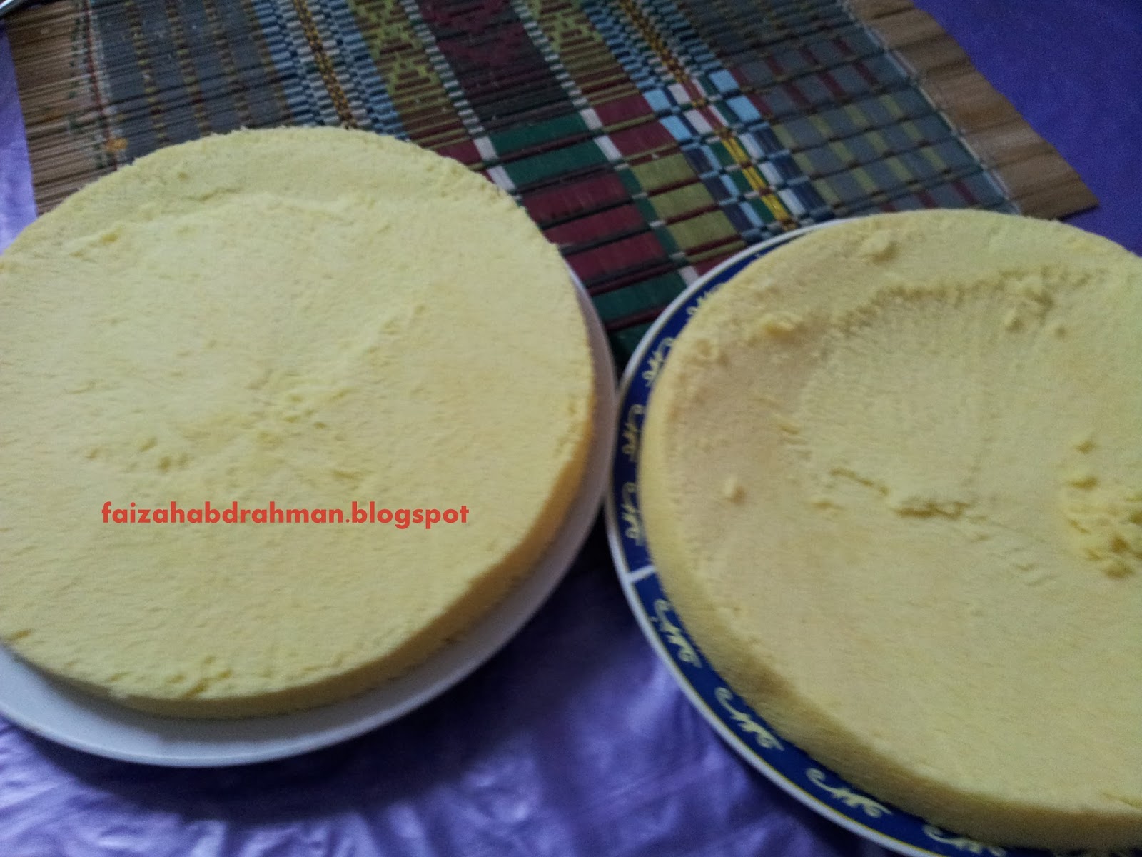 Resepi Kek Cheese Salju ( Snow Cheese Cake ) - Faizah's 