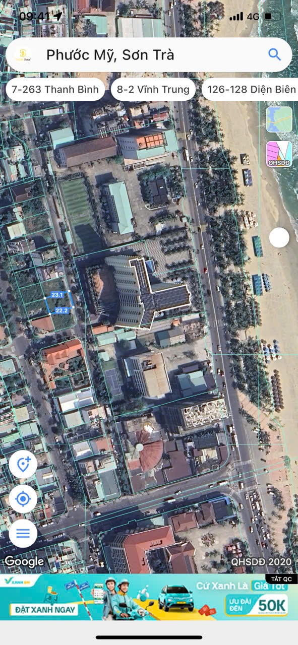 Bán đất Biển Mỹ Khê, làn 2 sau lưng Võ Nguyên Giáp