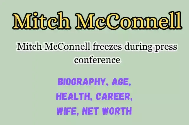 Mitch McConnell Health Update: Biography Age Career Wife Net Worth