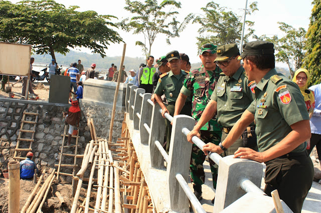 Wasev Kodam IV Diponegoro Sangat Puas dan Bangga Dengan Hasil TMMD Reg 105 Kodim Klaten