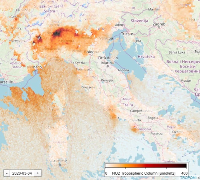 Pictures From Space Show Earth Cleaning Out After Coronavirus Outbreak