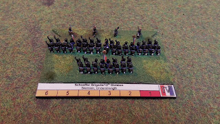 A 6mm scale French infantry Brigade from 1815