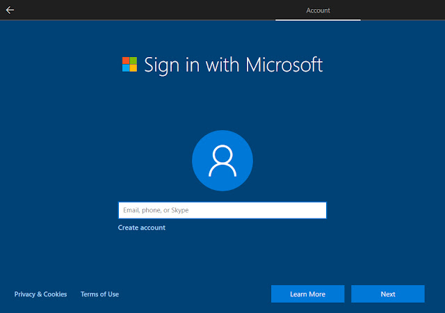 Microsoft account