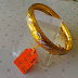 SOLD Bangle Hollow 2C 11.01g u163 6.8cm 0.1cm 