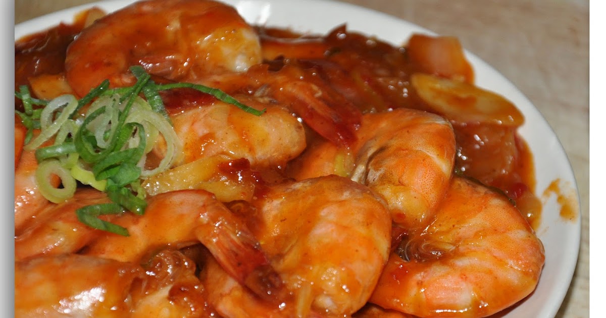 Resep Udang Asam manis pedas  Aneka Resep Masakan