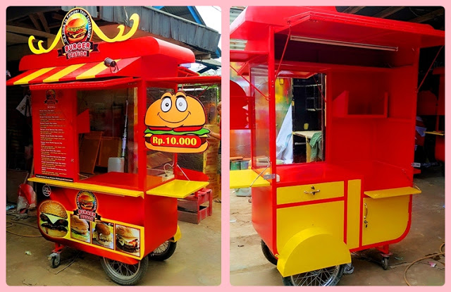  Burger-Hotdog Mobile Carts