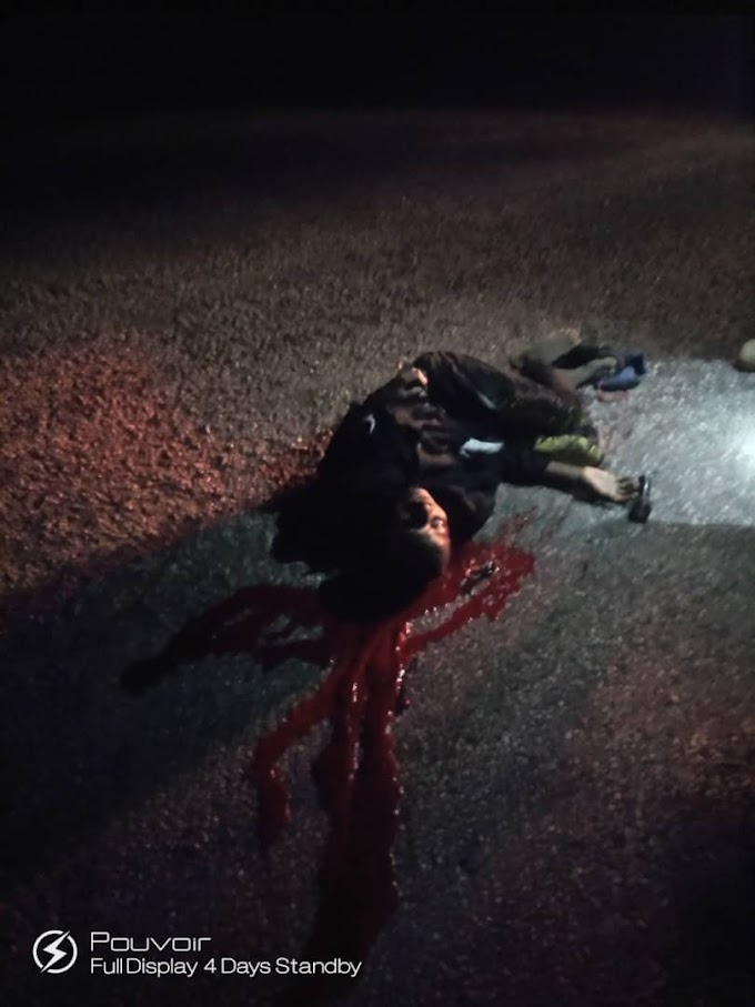 WA -  SUSPECTED HIGHWAY ROBBER SHOT DEAD