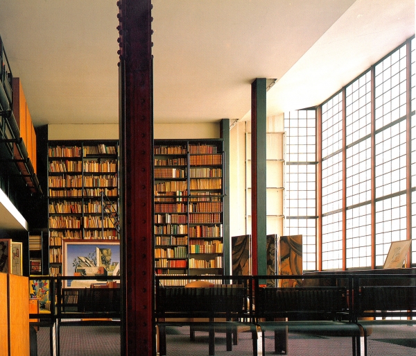 Maison du Verre en París. Pierre Chareau