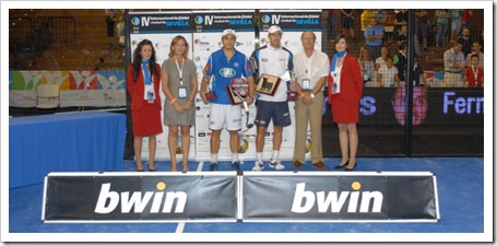 Martín Díaz y Belasteguin Campeones del Bwin PPT Ciudad Sevilla: 8º título de la temporada.