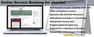 PBBooking - Online Service Booking for Joomla