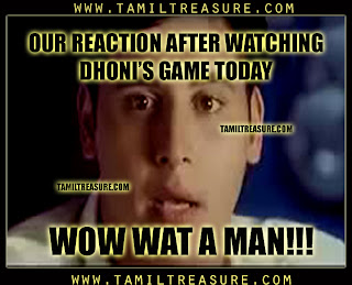 dhoni man of the match