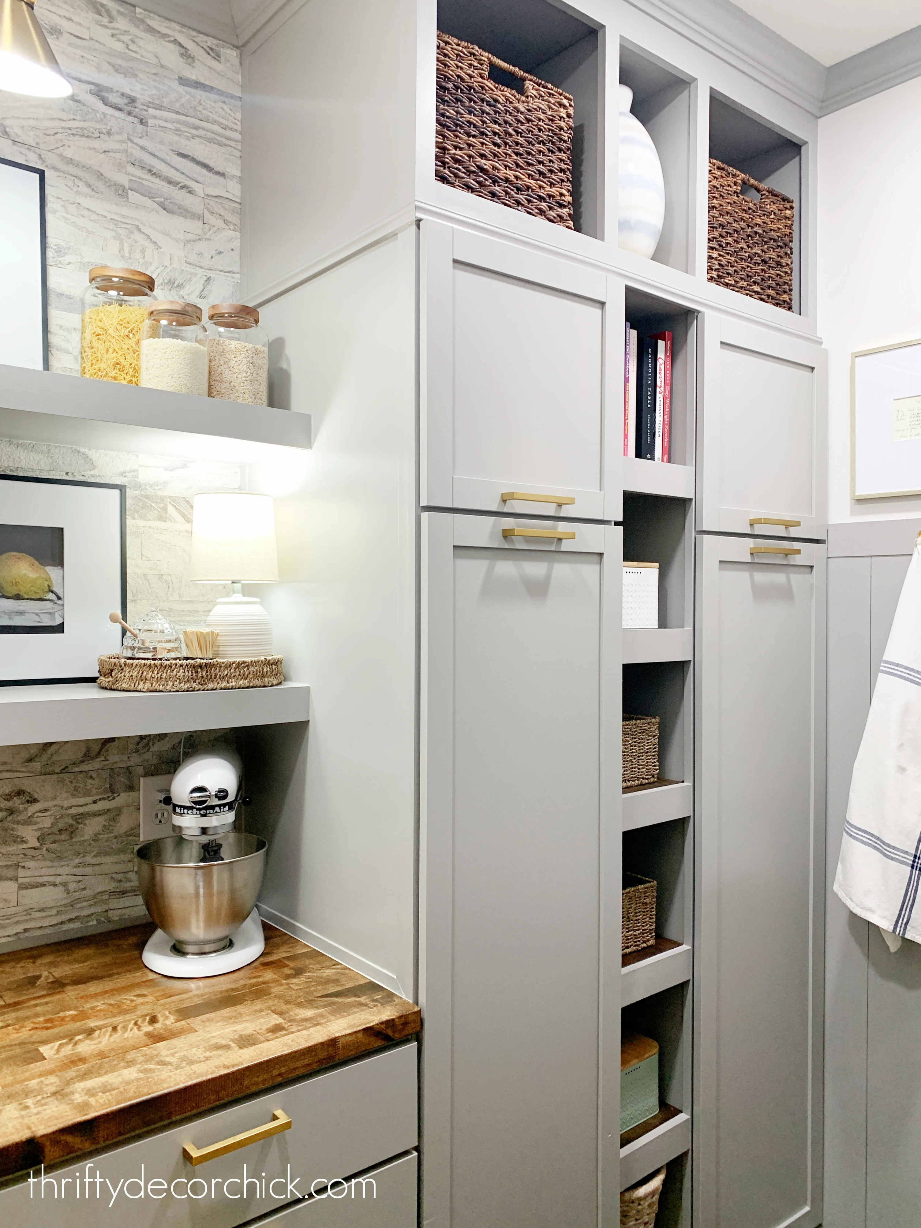 tall pantry cabinets for food