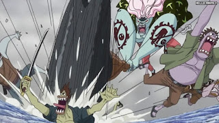 ワンピースアニメ 魚人島編 565話 ドスン | ONE PIECE Episode 565