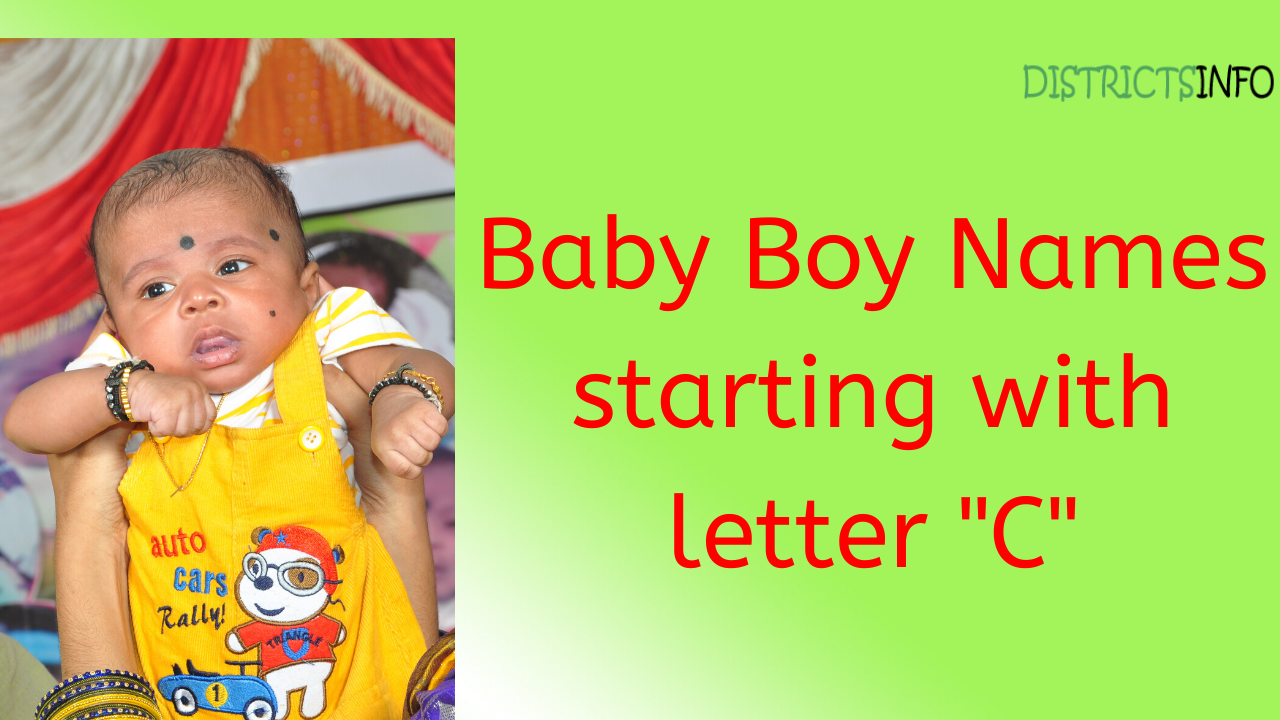 Baby Boy Names starting with letter "C"