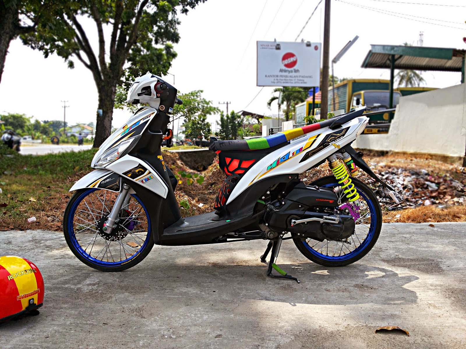 88 Modifikasi Motor Mio Thailand Sobat Modifikasi