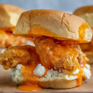 Buffalo Chicken Sliders