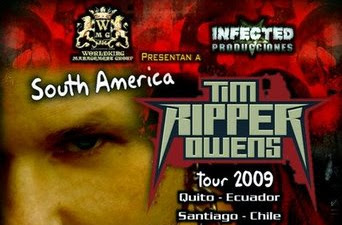 Tim 'Ripper' Owens en Argentina