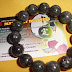 Gelang batu BLACK JADE hajar aswaj Indonesia ukuran 14 mm By Cafe Handycraft 