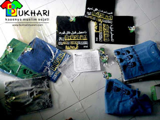 kaos sudah dibungkus