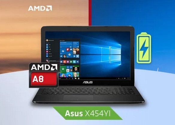 Harga Laptop Asus AMD A8 Tahun 2017 Lengkap Dengan Seri Dan Spesifikasi