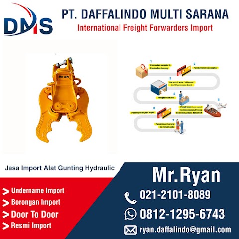 Jasa Import Gunting Hydraulic | PT. Daffalindo Multi Sarana