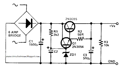 Low Ripple Power Supply Circuit Diagram