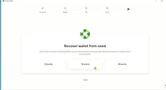 reset forgot trezor wallet pin