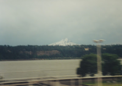 View of Mount Hood from near Hood, Washington, on July 23, 1999