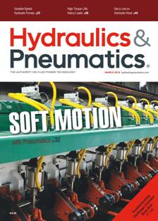 Hydraulics & Pneumatics - March 2018 | ISSN 0018-814X | TRUE PDF | Mensile | Professionisti | Oleodinamica | Pneumatica
Hydraulics & Pneumatics è il mensile più diffuso, più completo e organico ad indirizzo applicativo, per i tecnici delle aziende che già utilizzano o intendono utilizzare l'energia fluida. Prima rivista italiana del settore, vanta uno staff redazionale autorevole che segue una politica intesa ad offrire un concreto e sostanziale contributo alla diffusione e allo sviluppo dell'automazione oleodinamica e pneumatica, e alla soluzione più moderna e adeguata dei problemi connessi.