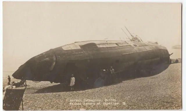 Destino final del submarino aleman SM U118 en Pascuas de 1919