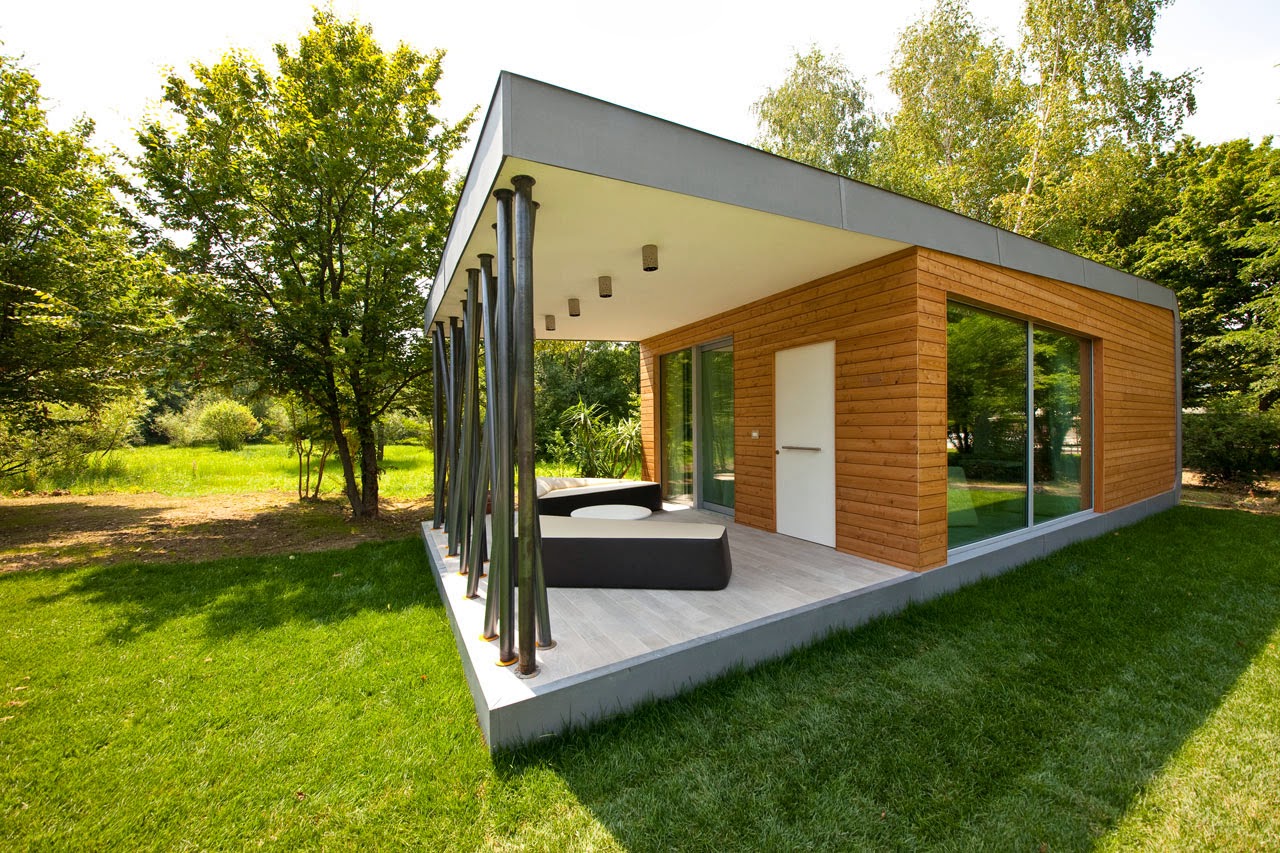 Eco Friendly Home - Green Zero House - Modern home design 