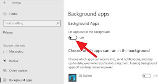 Cara Cepat Menonaktifkan Aplikasi Latar Belakang di Windows 10