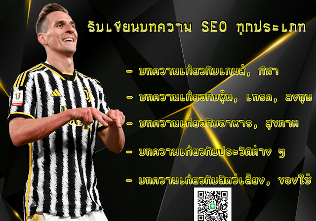 รับเขียนบทความ SEO ทุกประเภท