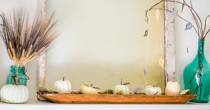 Fall Craft  Ideas  For A Mantel Home Decor  With A Cricut 