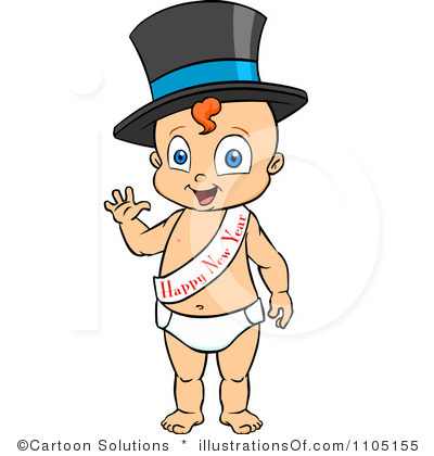 Baby New Year Clip Art Please enjoy your new year