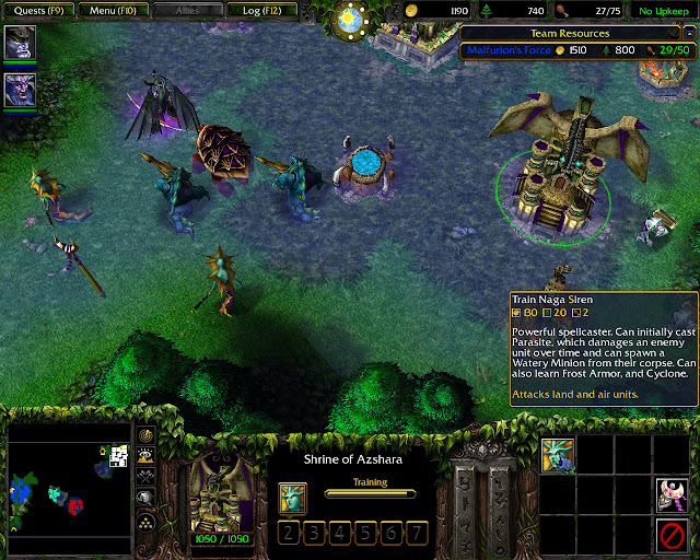 The Brothers Stormrage Mission 8 | Shrine of Azhara Screenshot | Warcraft 3: The Frozen Throne