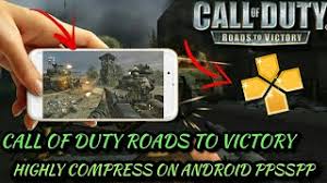 Call Of Duty Roads To Victory PSP ISO Highly Compressed 265MB
