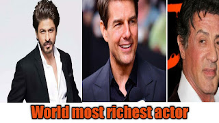 sharukh Khan,tom,actor,richest actor