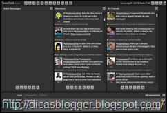 Colunas do TweetDeck