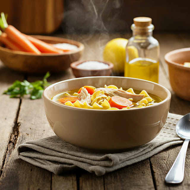 Quick and Easy Chicken Noodle Soup