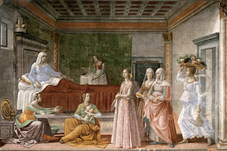Domenico Ghirlandaio Birth of Saint John the Baptist