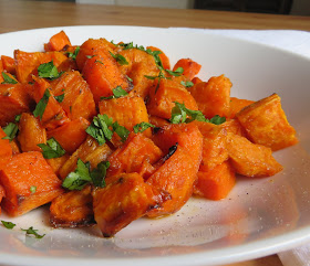 Roasted Sweet Potato Salad with Lime & Honey