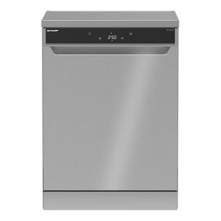 غسالة أطباق شارب 15 فرد انفرتر ديجيتال استانلس QW-V1015A-SS
