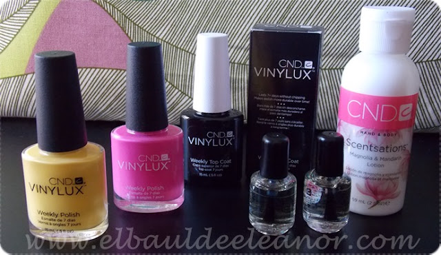 CND Scentsations Solar oil Vinilux elbauldeeleanor El Baúl de Eleanor manicura