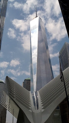 The Oculus and the Freedom Tower