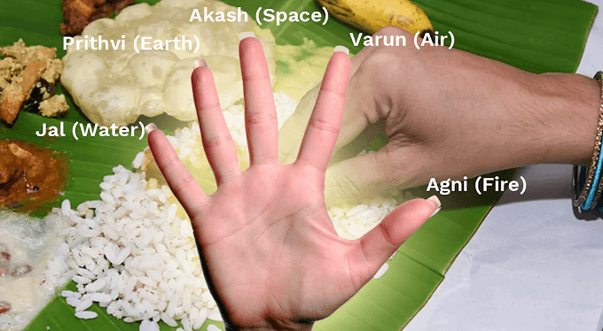 Scientific reason behind Indians eating food by hand