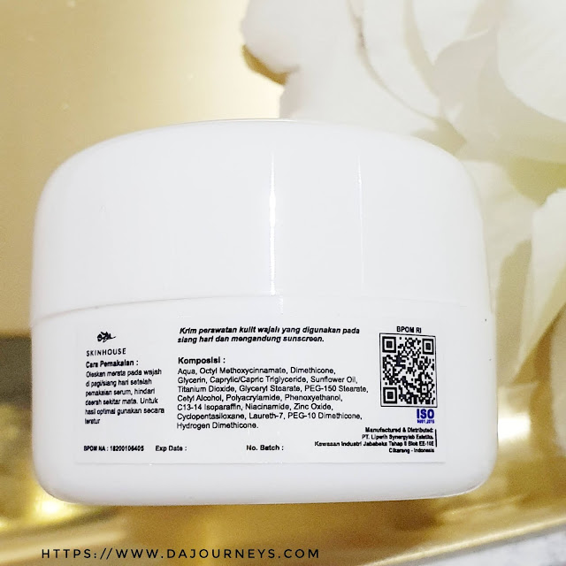 Review SkinHouse Daily Cream with Sunscreen