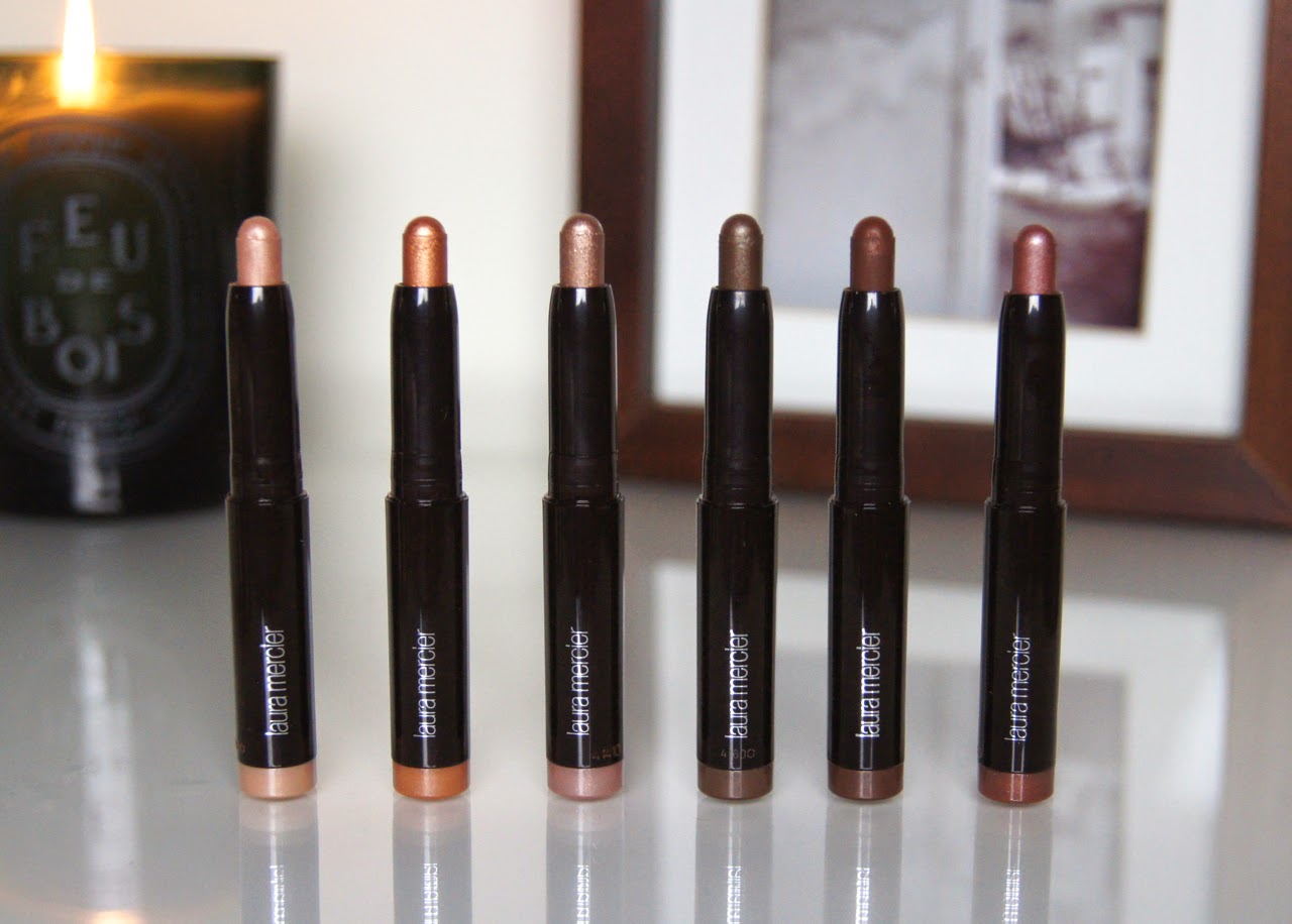 laura mercier caviar stick eye colour collection review swatches rose gold copper moonlight khaki cocoa amethyst